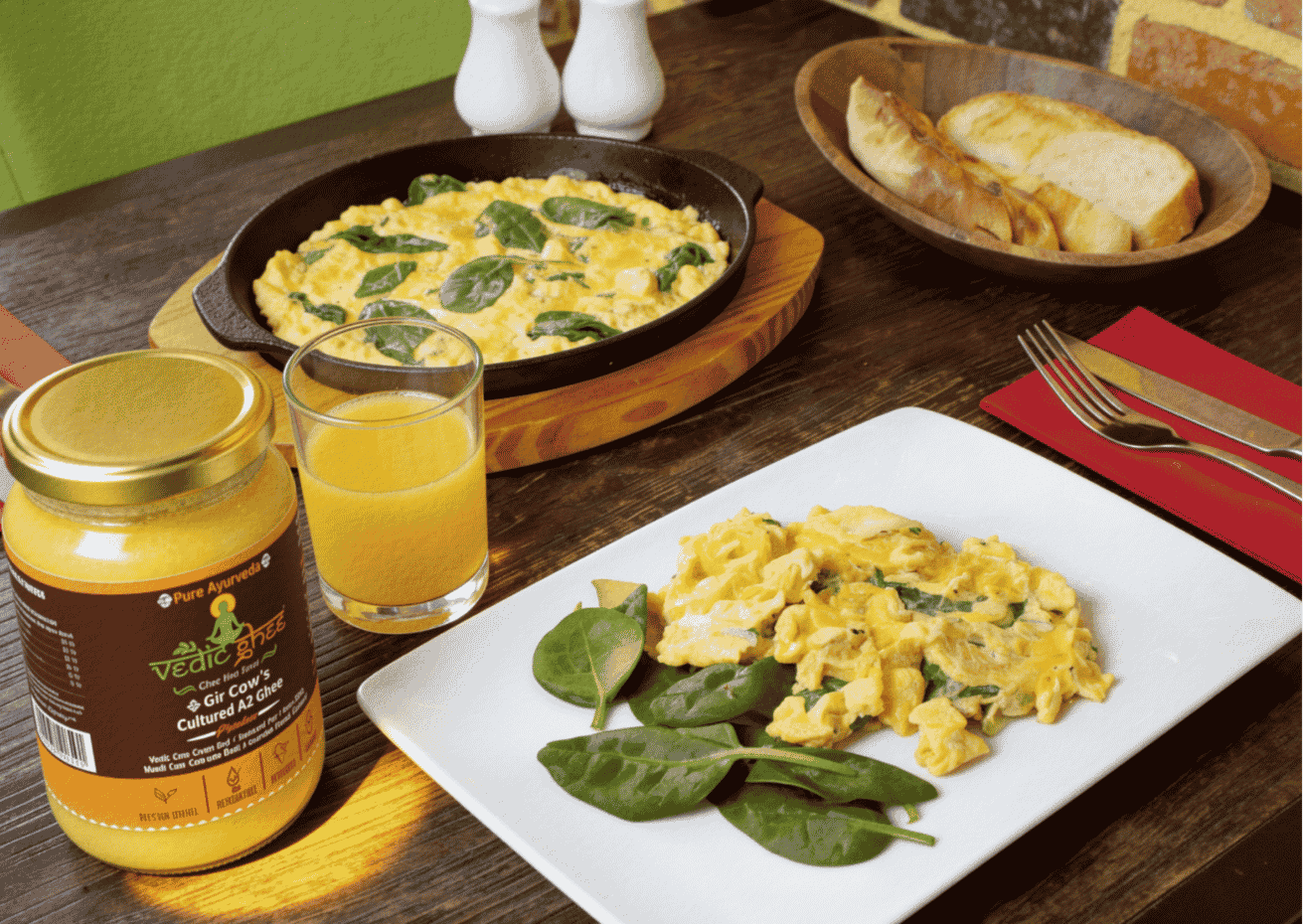 The Green Detox Omelette: Balance on a Plate
